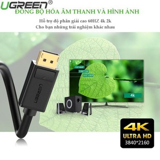 Cáp Displayport to Displayport Ugreen 10245 10211 10212 10213
