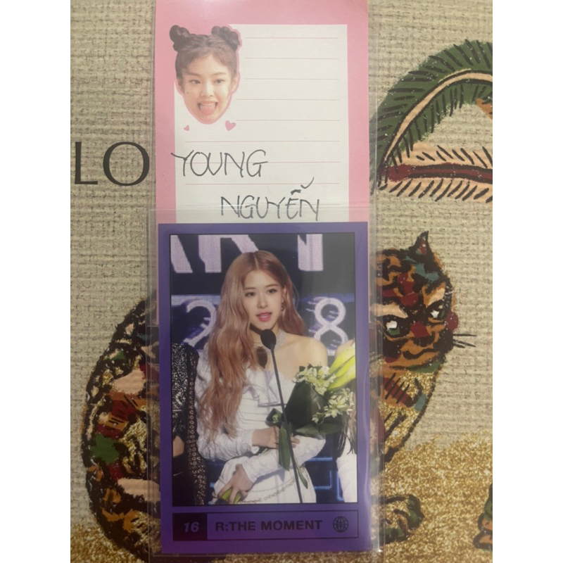 CARD FANSITE ROSÉ BLACKPINK