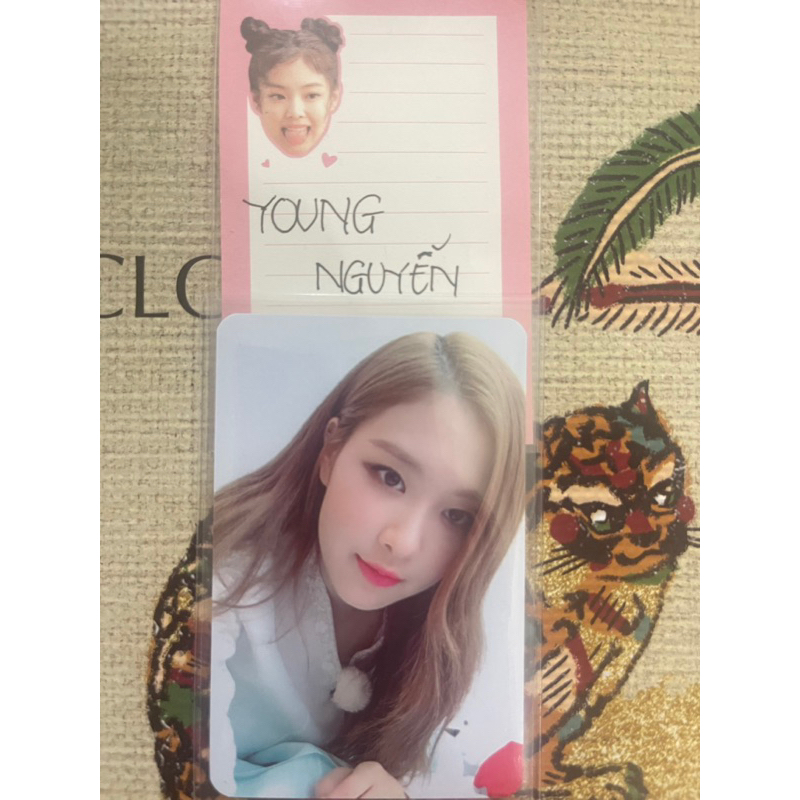 CARD FANSITE ROSÉ BLACKPINK