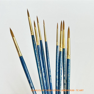 [TC Art Store] Cọ vẽ đầu nhọn HAND ZBR (Cọ vẽ đầu tròn)