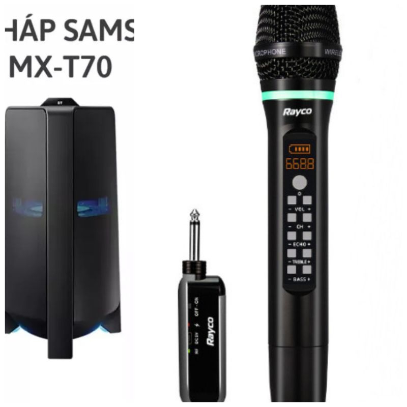 Loa tháp Samsung MX-T70 tặng kèm Micro Echo Rayco S311B.