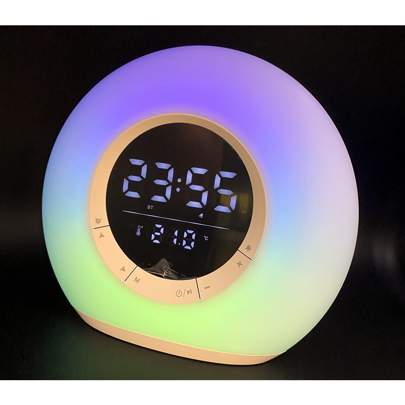 Loa nghe nhạc Bluetooth P11 đa năng có đèn Led có Đồng Hồ báo thức và hiển thị nhiệt độ-Headphonevn | BigBuy360 - bigbuy360.vn