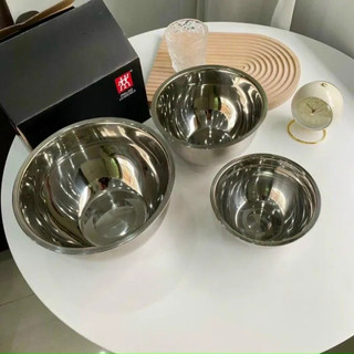 Set 3 bát trộn inox 304 cao cấp an toàn cho sức khỏe