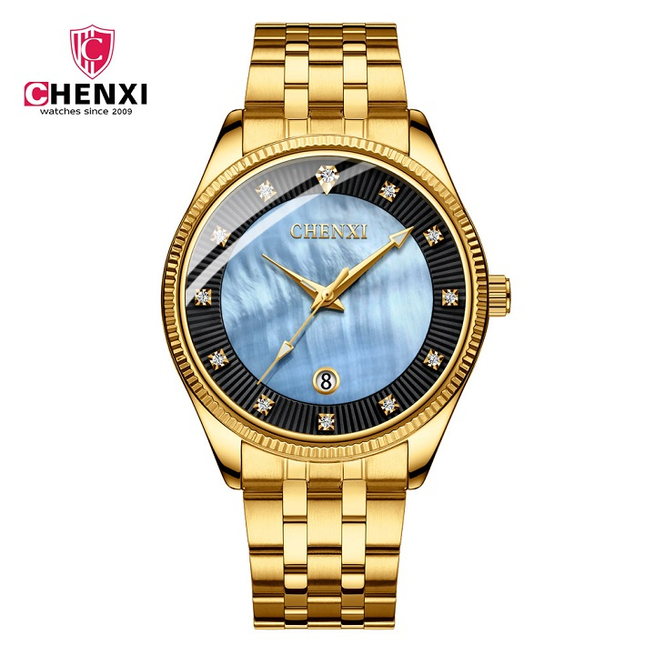 Đồng Hồ Nam Chenxi CXT03 Mặt Tròn Nhiều Màu Trẻ Trung Năng Động