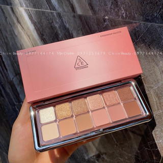 Bảng phấn mắt 3CE Motion Frame New Take Eyeshadow Palette tone hồng ngọt ngào
