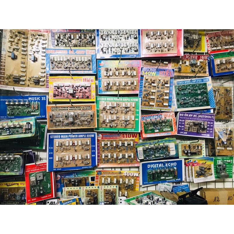 Bo công suất amply 8sò 2 vế các loại