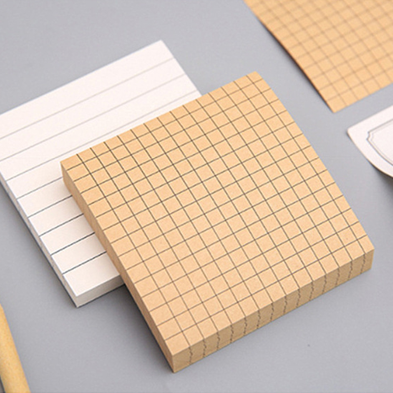 💜Giấy ghi chú hình vuông, giấy note 80 trang kiểu dáng đơn giản tiện dụng
