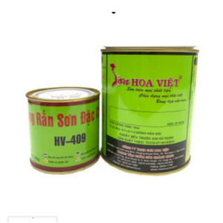 Sơn đặc chủng đen mờ Hoa Việt - SDC 06 - set 3kg