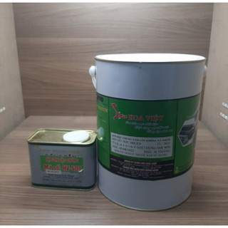 Sơn đặc chủng đen mờ Hoa Việt - SDC 06 - set 3kg