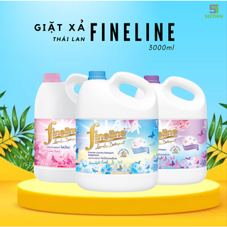 Giặt xả FINELINE Thái Lan 3000ml ngát hương bền lâu sáng màu vải - can