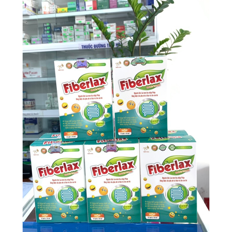 ✅FIBERLAX Chất xơ Tritydo - Bổ Sung Chất Xơ, Nhuận Tràng, Cải Thiện Táo Bón - Dùng được cho phữ có thai, cho con bú