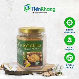 Bột gừng nguyên chất - hũ