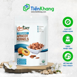 Nhân hạt mơ hữu cơ - organic apricot kernels - bịch