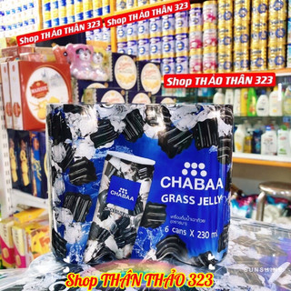 Date 2025- Nước Sương Sáo Thạch Đen Chabaa 230ml