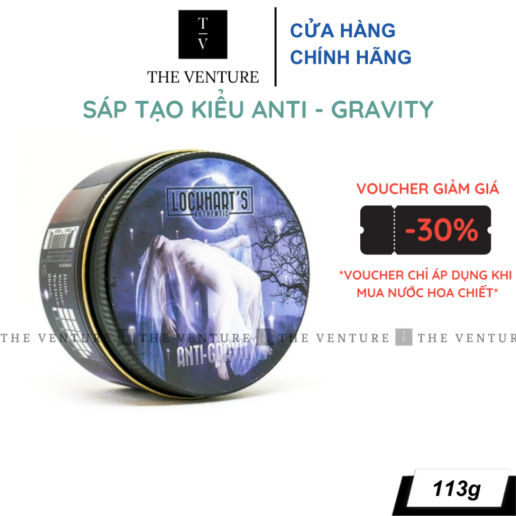 Sáp Vuốt Tóc Lockhart's x Mike Hrubovak Coven Anti-Gravity Chính Hãng