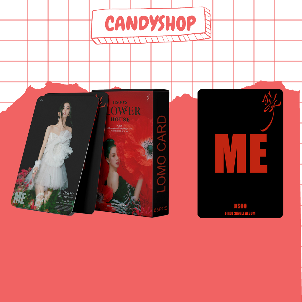 Lomo Card Blackpink bo góc set 55 thẻ được cập nhật mới nhất Jennie Rosé Lisa Jisoo (hàng có sẵn)
