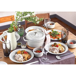 [Hà Hàng Đức] Bộ bát đĩa Staub 20 món