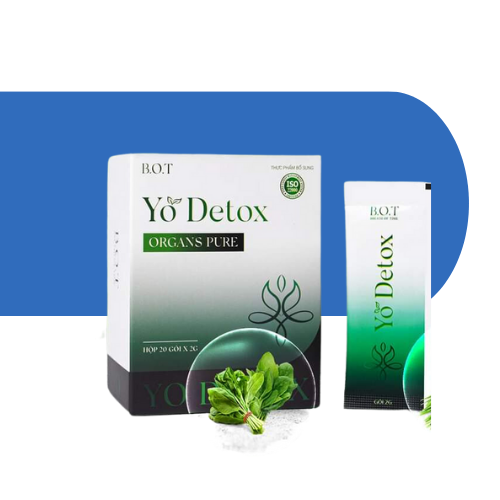 Yo Detox B.O.T Thảo Độc Cơ Thể YoDetox Hộp 20 gói