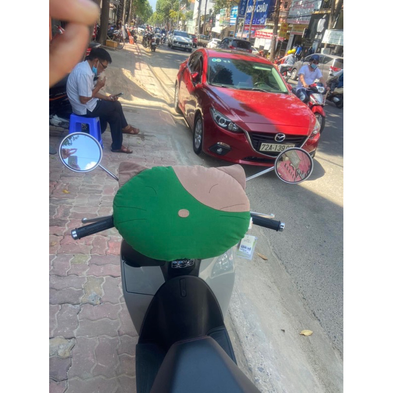 Gối đi xe máy cho bé Hikosen Cara