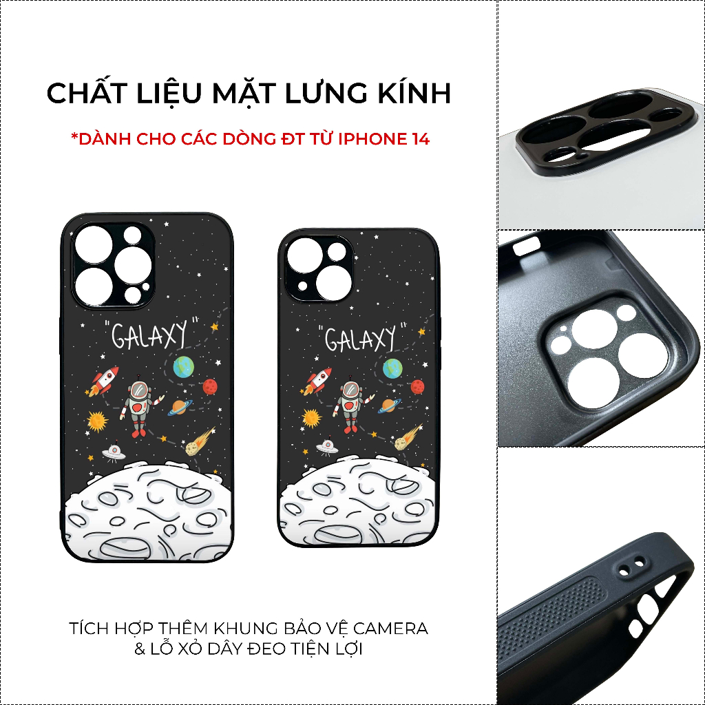 Ốp lưng Unique Case dành cho iPhone Outerspace SPA008