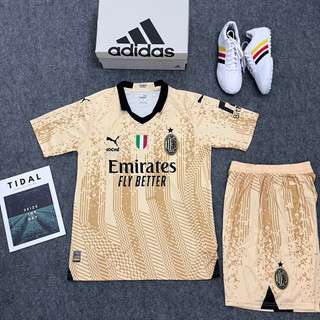 Bộ quần áo bóng đá thể thao nam clb AC Milan mùa 2023 mới nhất vải Thái siêu cấp