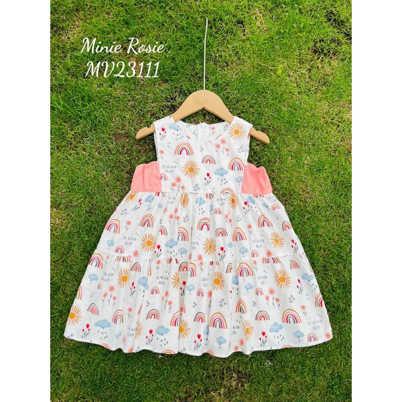 HTK- Váy sát nách cầu vồng Minie Rosie