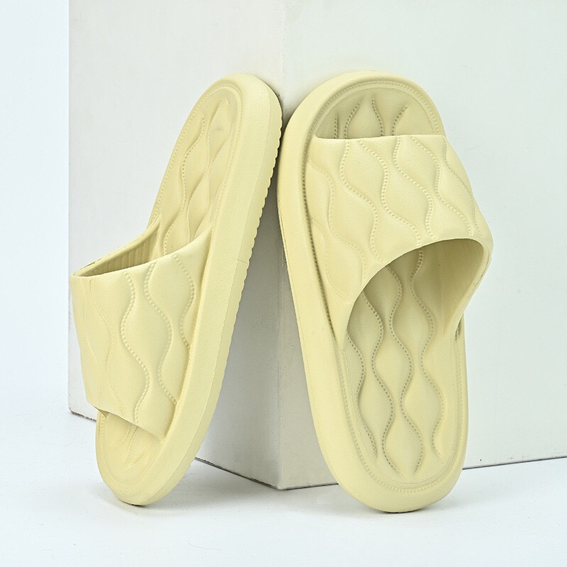 Dép văn phòng spa dép đi trong nhà unisex họa tiết trần trám