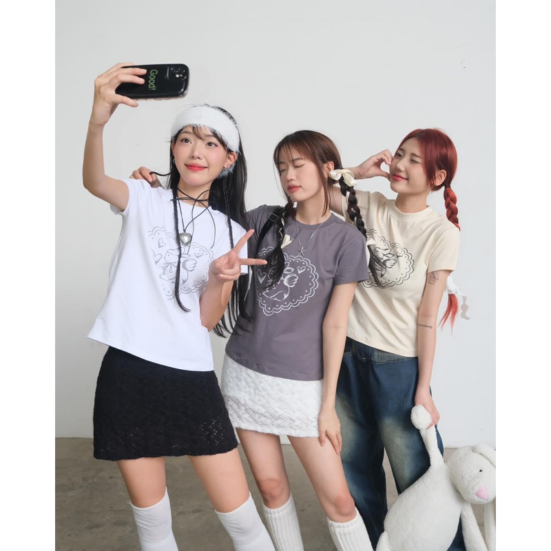 Áo thun baby tee in hình OHOH