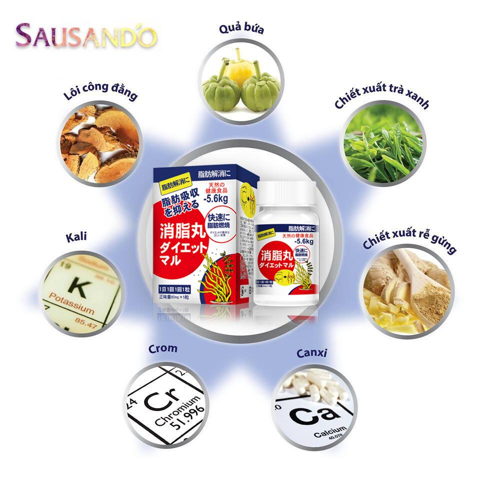 7 ngày giảm cân nhanh/chiết xuất thực vật nguyên chất/1 hộp giảm 2-5KG/dành cho người khó giảm cân/không có tác dụng phụ