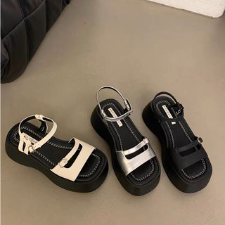 Sandal nữ độn đế 6cm ALI hót trend