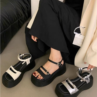Sandal nữ độn đế 6cm ALI hót trend
