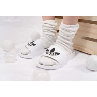 [CHÍNH HÃNG] - DÉP ADIDAS LITE TRẮNG ĐEN *WHITE/BLACK* - Code: EG8272