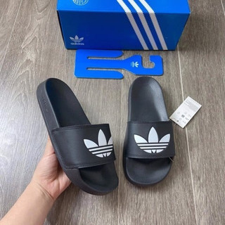 [CHÍNH HÃNG] DÉP ADIDAS LITE ĐEN TRẮNG *BLACK/GOLD* - Code: EG8271