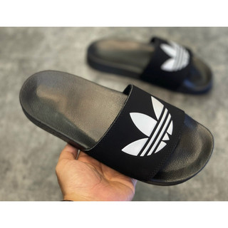 [CHÍNH HÃNG] DÉP ADIDAS LITE ĐEN TRẮNG *BLACK/GOLD* - Code: EG8271