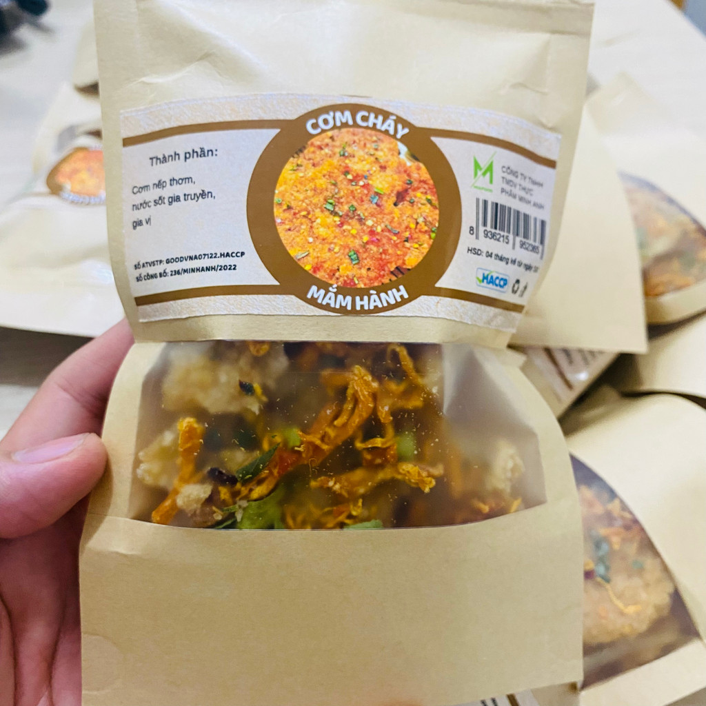 Miafood Cơm cháy mắm hành khô gà