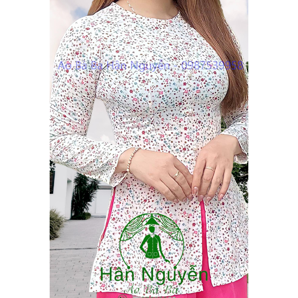 (ÁO LẺ) ÁO BÀ BA HOA SAO NHÍ