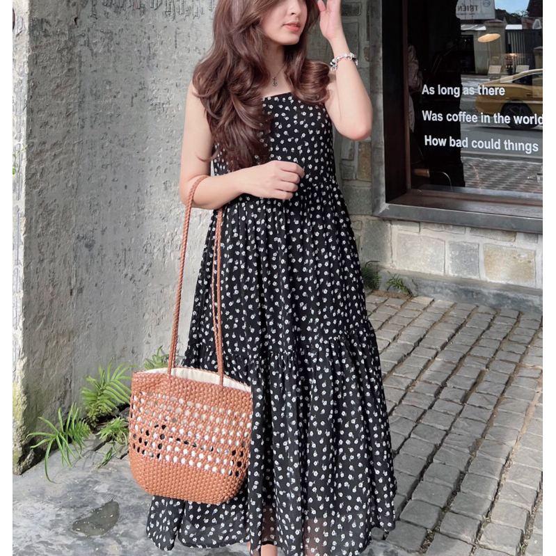Đầm hai dây form babydoll Luci dress Ma Vie
