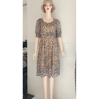 Đầm ren hoa 2 lớp (bao chất đẹp)