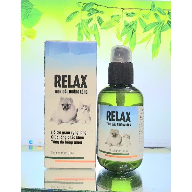 Tinh Dầu dưỡng lông RELAX cho thú cưng