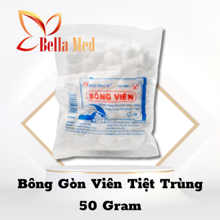 Bông gòn viên Bảo Thạch đã được tiệt trùng