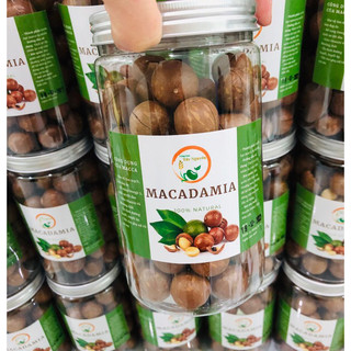 Hạt Macca Daklak loại ngon nứt vỏ sấy chín kèm đồ khui