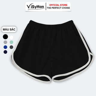 Quần Đùi Thể Thao Nữ - Mặc Nhà Cotton Dạng Tốt Nhất VISYHAN QN01