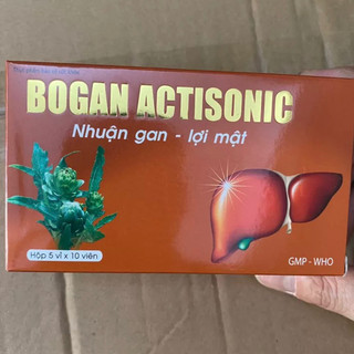Viên uống giải độc gan bogan actisonic - bảo vệ gan , giúp mát gan