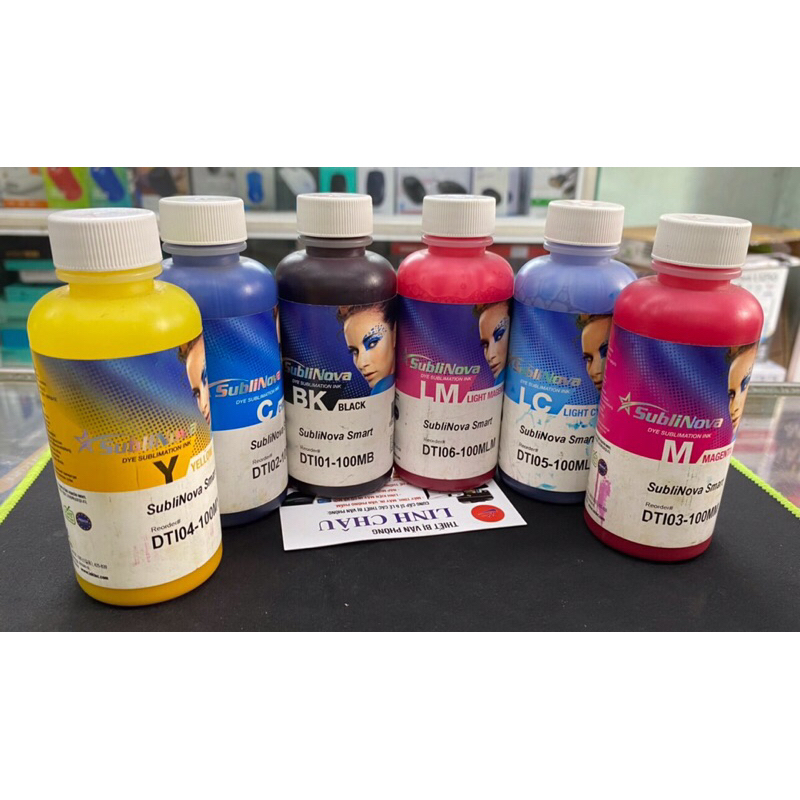 Mực in chuyển nhiệt Inktec Hàn Quốc chai 100ml