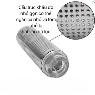 Bịt tép inox 316 chặn cá tép con