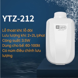 Máy sủi oxy siêu êm YEE cho bể cá, bể thuỷ sinh