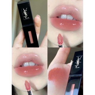 Son kem lì tester ysl vinyl cream lip stain màu 432 - hồng đất