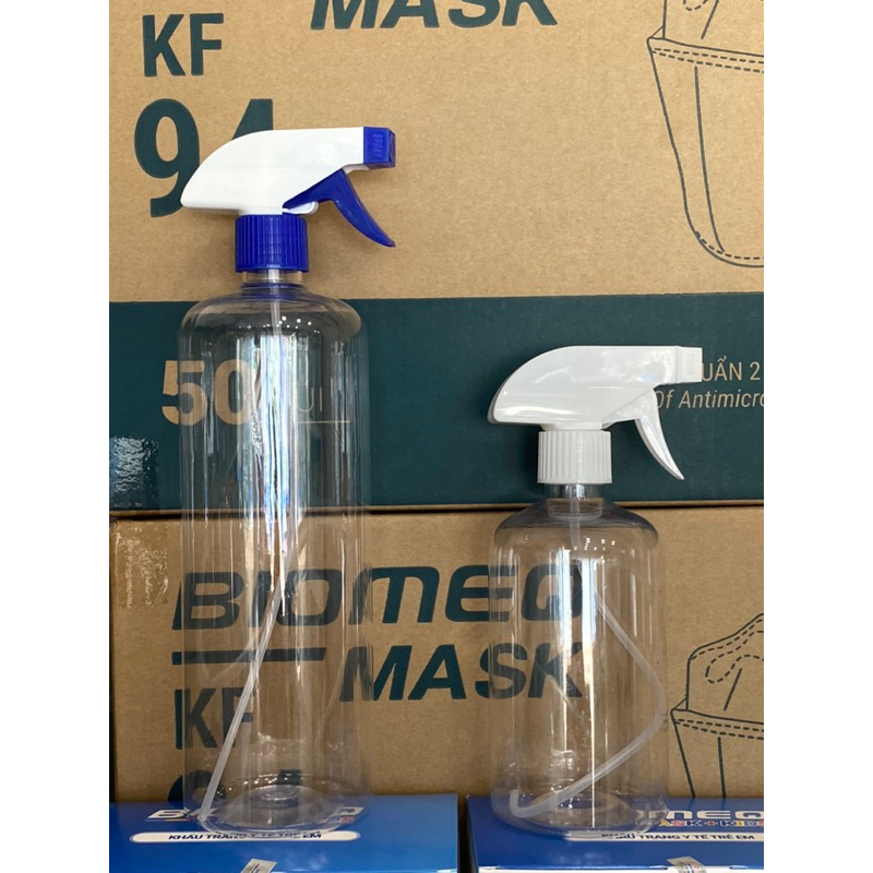 Chai PET 1 lít - chai pet 500ml