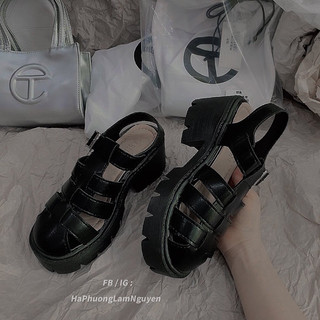 [Ảnh thật shop chụp] Sandal độn đế cao cấp