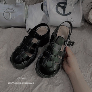 [Ảnh thật shop chụp] Sandal độn đế cao cấp